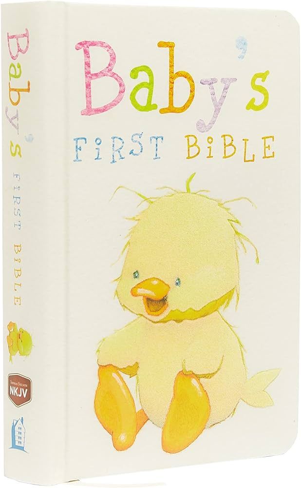 NKJV, Baby's First Bible, Hardcover, White: Holy Bible, New King James Version | Amazon (US)