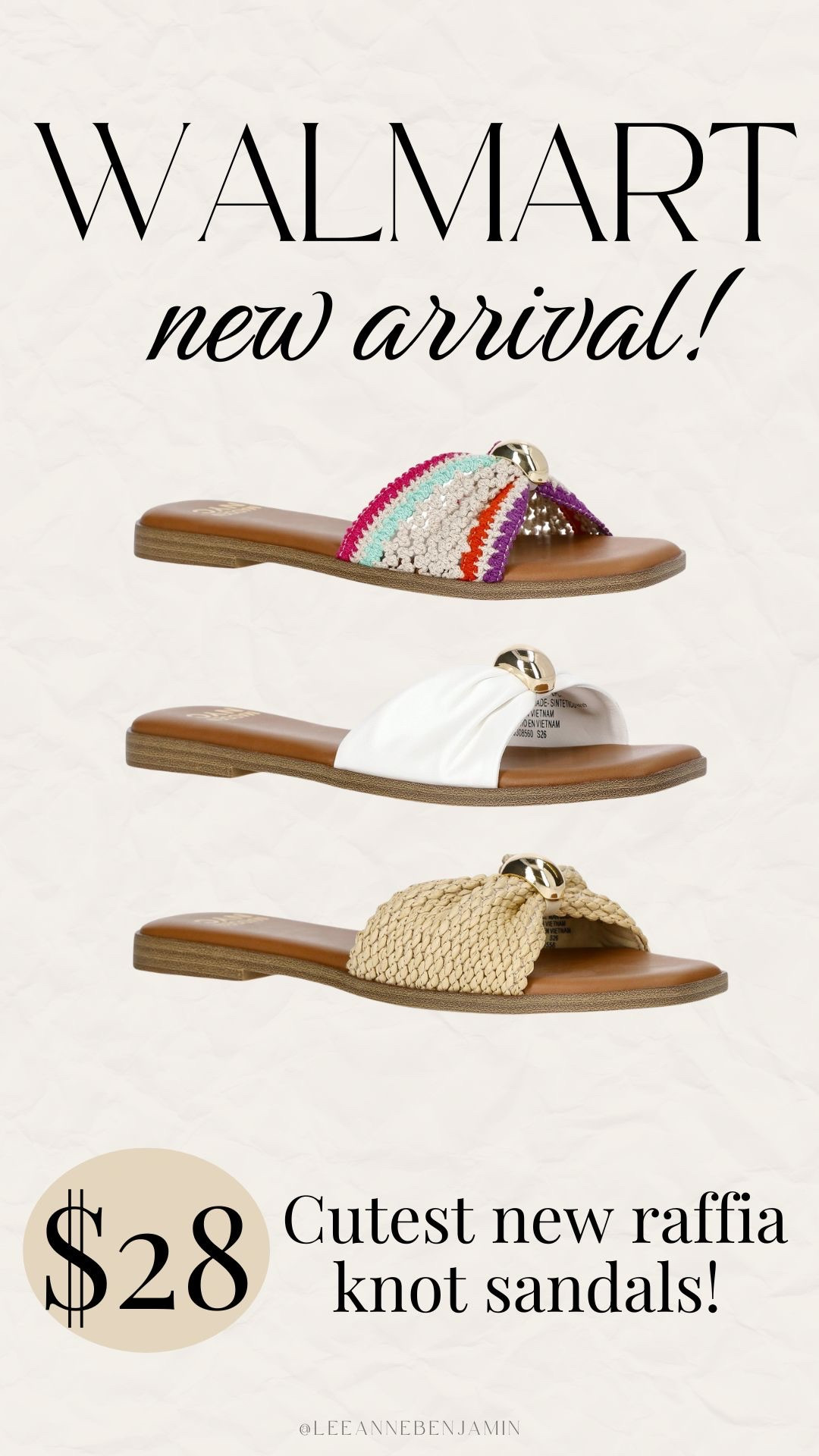 The cutest sandals from Walmart for summer! 

#LTKSeasonal #LTKdayinmylife #LTKootd