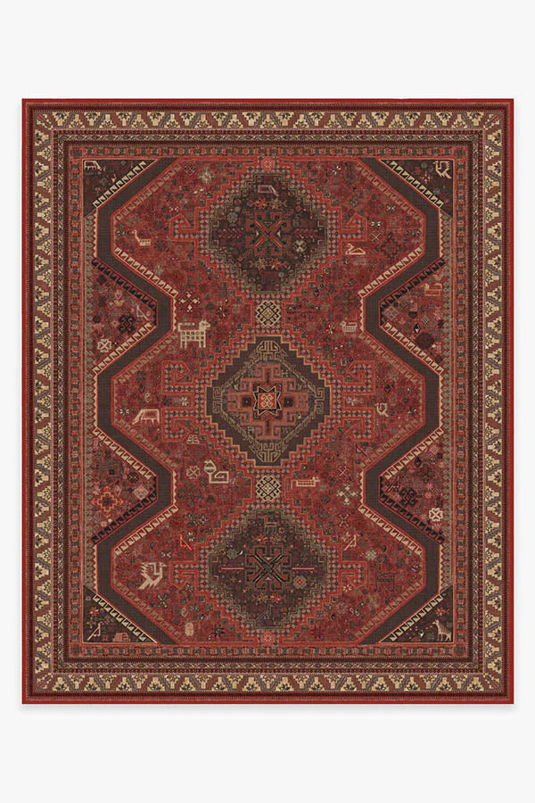 Zareen Scarlet Red Rug | Ruggable