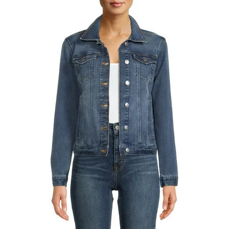 Time and Tru Women s Denim Jacket | Walmart (US)