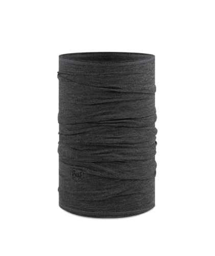 Buff Lightweight Merino Wool Neck Gaiter, 100% Ethically Sourced Wool, Versatile, Temperature Regulating Face Mask, Grey, Adult Size | Amazon (US)