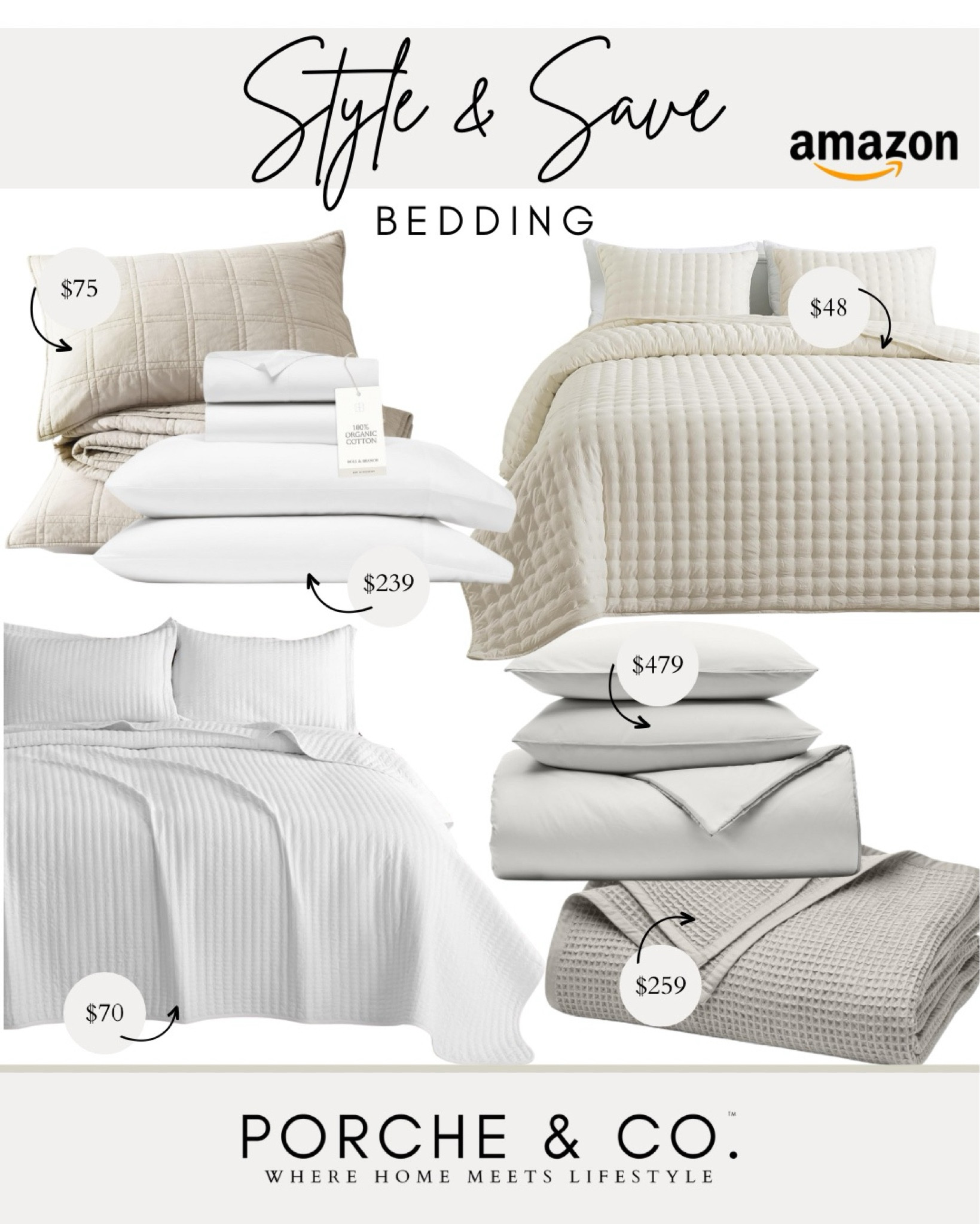 Style & Save, Amazon bedding, Amazon decor, bed styling, bedroom decor
#visionboard #moodboard #porcheandco

#LTKHome #LTKSeasonal #LTKStyleTip