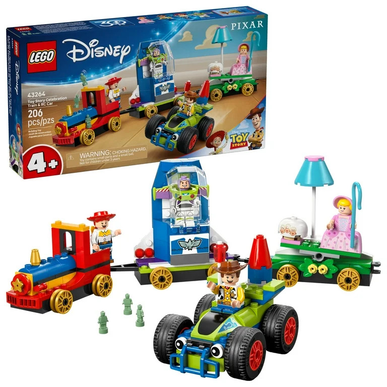 LEGO Disney and Pixar’s Toy Story Celebration Train & RC Car Toddler Toy - Sensory and Pretend ... | Walmart (US)