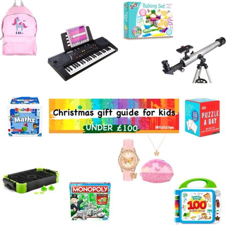 Christmas gift ideas for kids 🌈

All gifts are under £100 🎁
-
#giftideas #kidsgifts #christmasgifts 

#LTKbaby #LTKkids #LTKGiftGuide