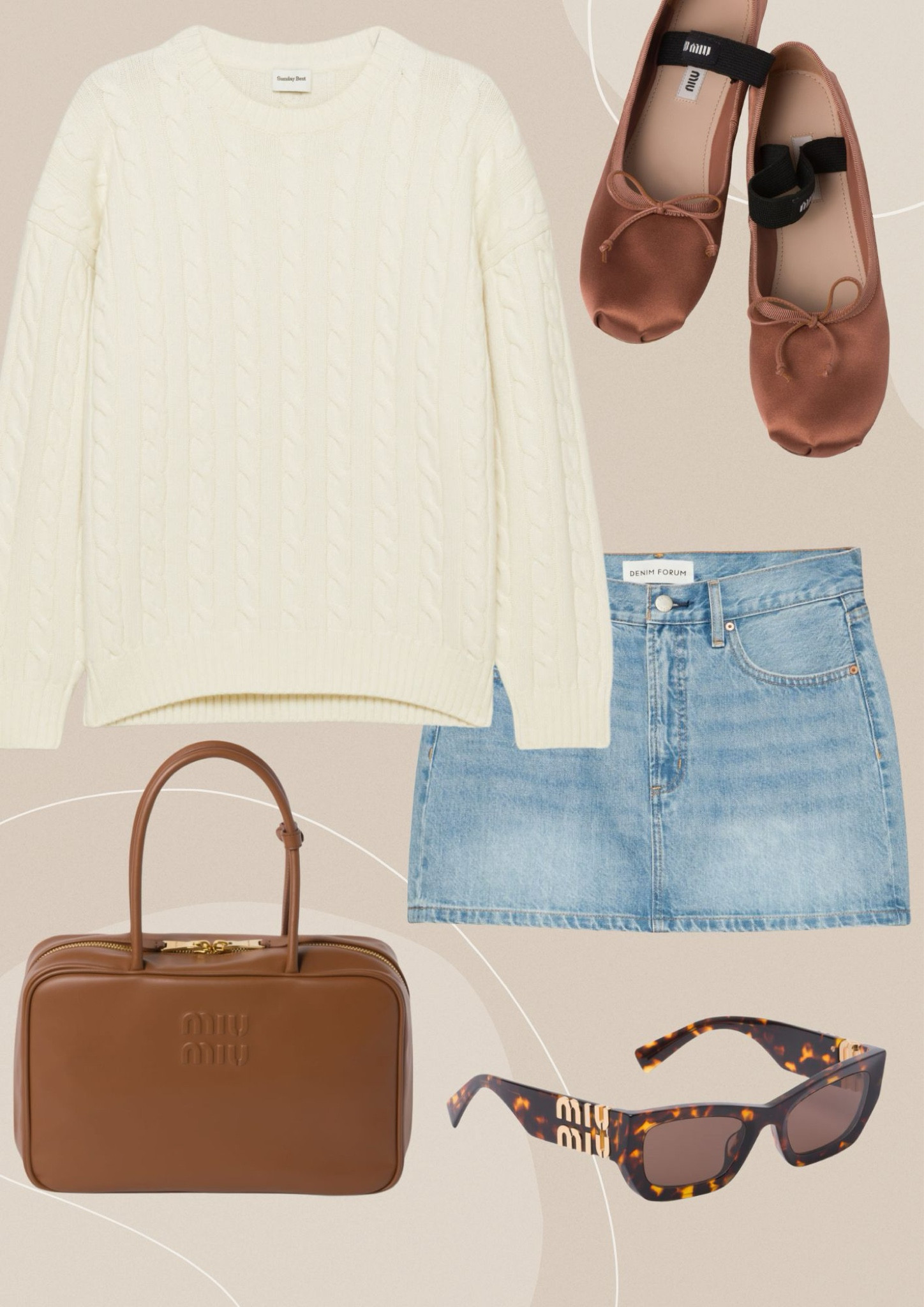 Fall outfit idea!

Aritzia Peggy sweater, denim forum skirt, miu miu beau bag, ballet flats little yellow app find

#LTKStyleTip #LTKSeasonal