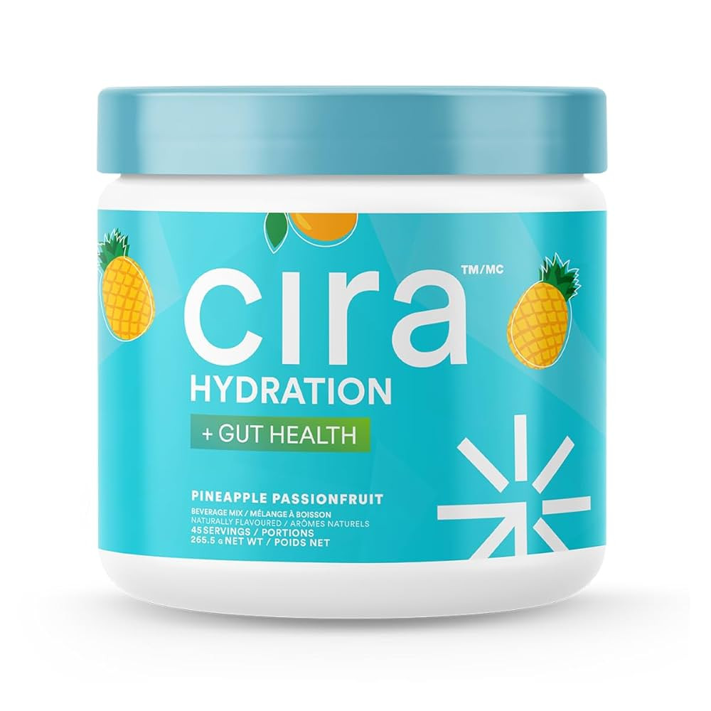 Hydration + Gut Health Powder (45 Servings) - Canadian-Owned Electrolyte Drink Mix with Prebiotic... | Amazon (CA)