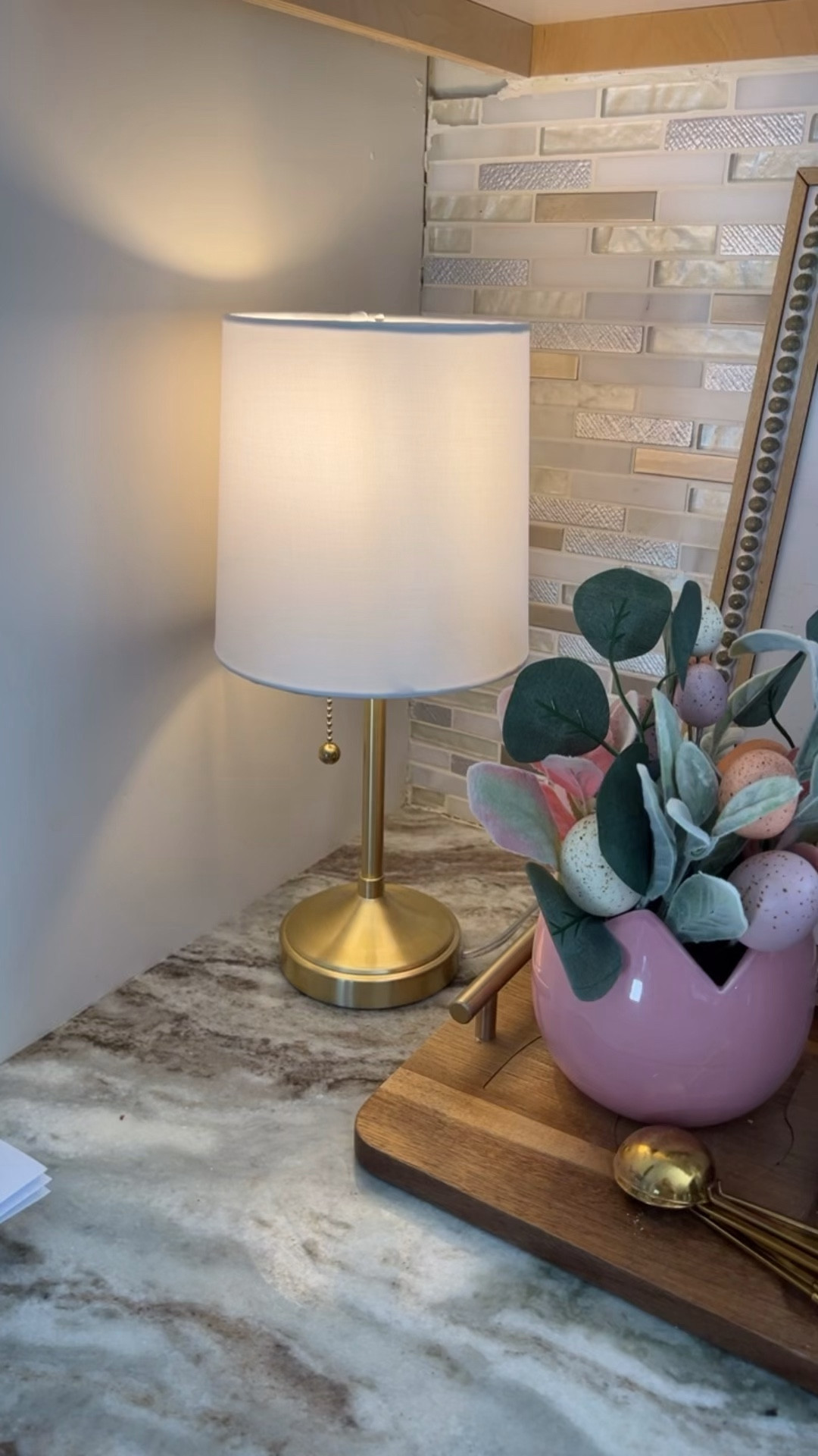 New Walmart $12.98 mini lamp I’m loving! Add a soft glow anywhere there’s an outlet. I have it on our kitchen counter for now, it’s just right. Get it you won’t regret it! #walmarthome

#LTKHome