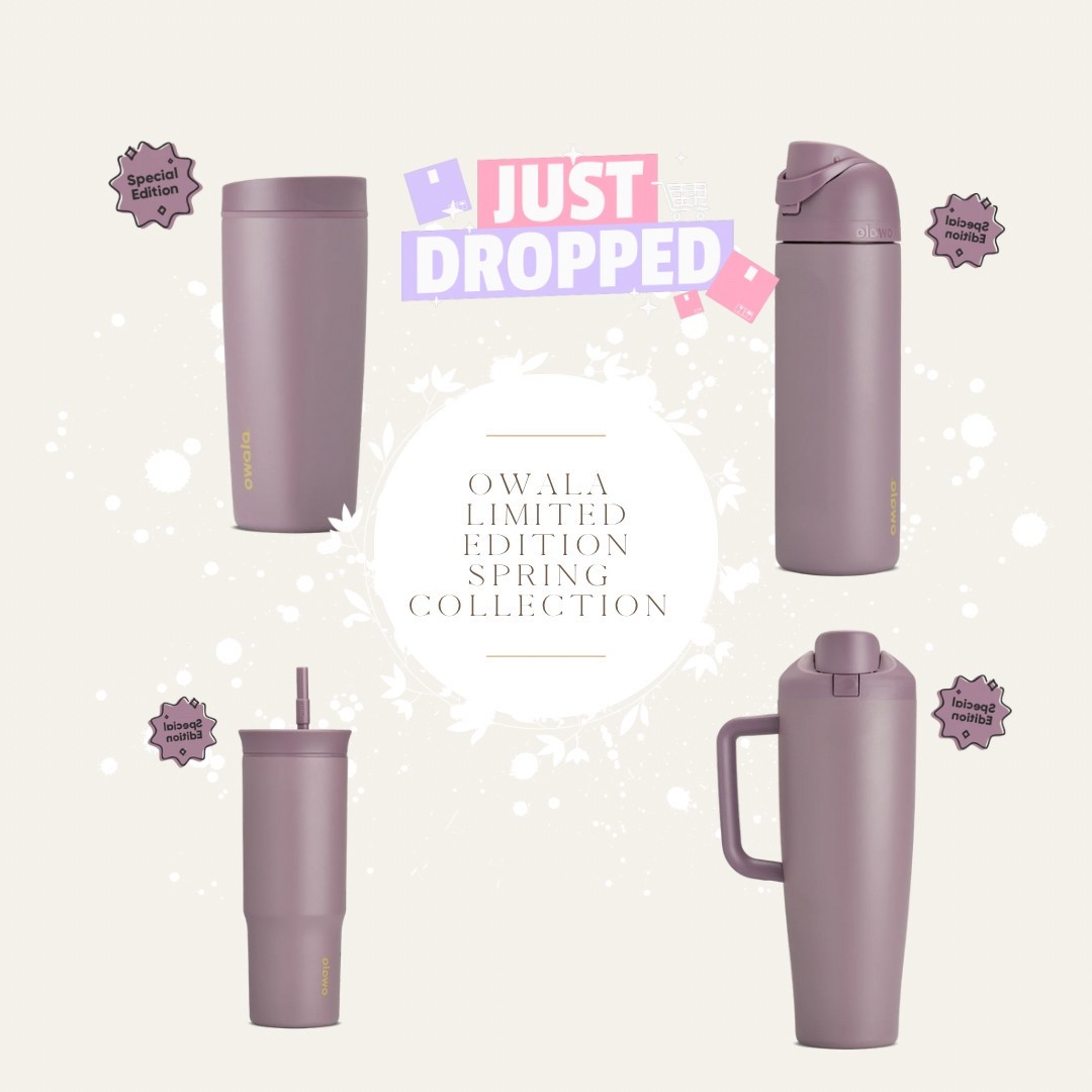 The cutest hydration drop just landed—Owala’s new Spring Collection is here and the colors are everything. Perfect for gym bags, desks, and iced matcha season. I linked my favorites on LTK—these always sell fast, so grab yours while you can!


#Owala #OwalaSpringCollection #OwalaBottle #HydrationGoals #LTKFinds #LTKSpring #WaterBottleAesthetic #ColorfulHydration #LTKUnder50 #TrendingNow #MustHaveBottle #SpringDrop2025


#LTKActive #LTKGiftGuide #LTKSaleAlert