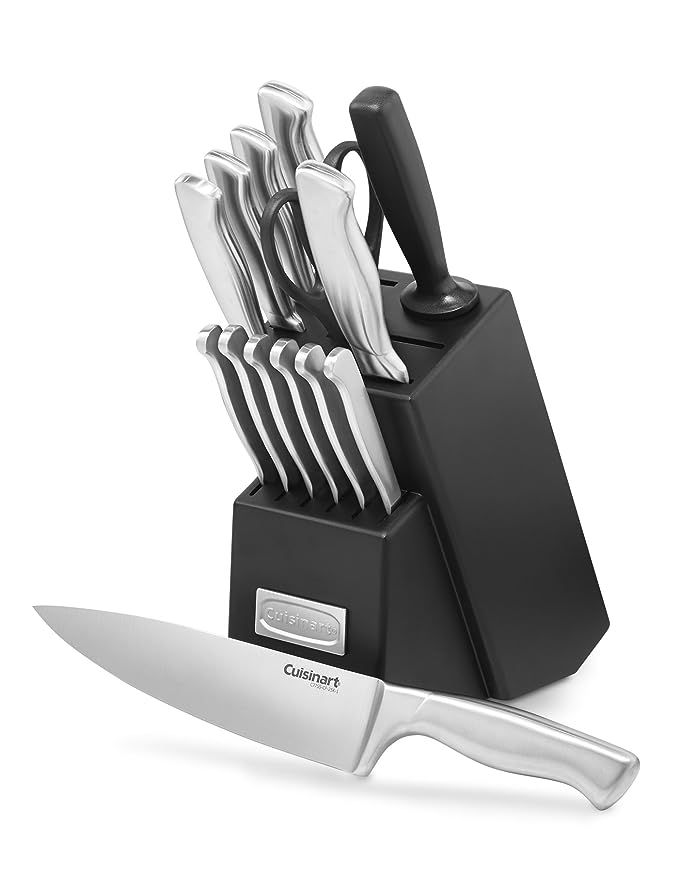 Cuisinart C77SS-15PK 15-Piece Stainless Steel Hollow Handle Block Set | Amazon (US)