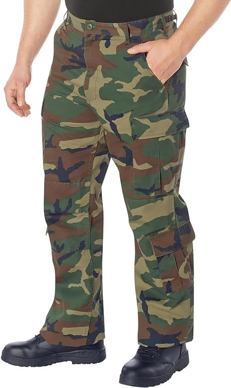 Rothco Vintage Paratrooper Fatigue Pants Vintage Cargo Pants Camouflage Pants | Amazon (US)