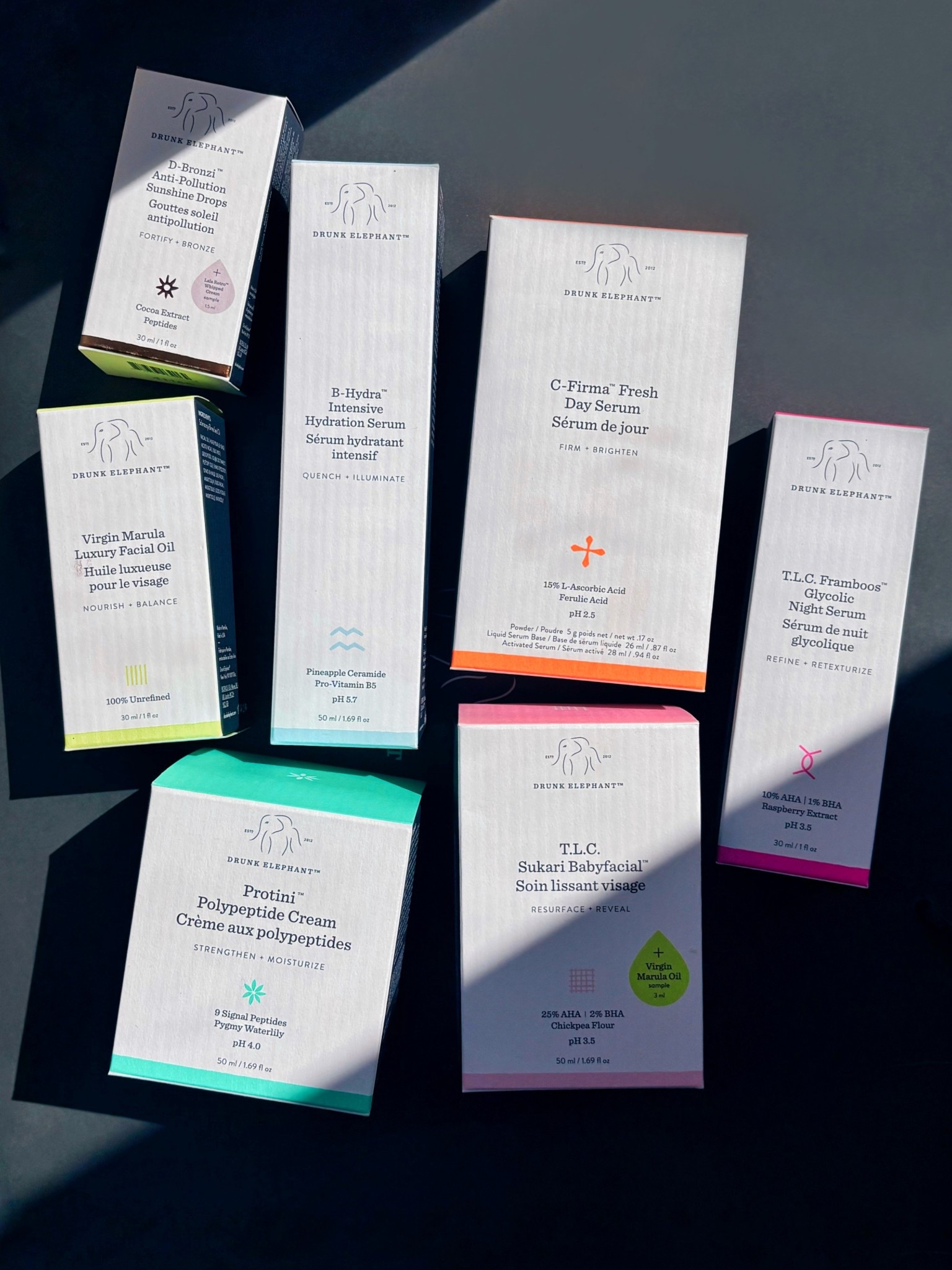 Excited to try these Drunk Elephant products, heard good things about all of them 🐘 

#LTKuk #LTKunboxing #LTKbeauty