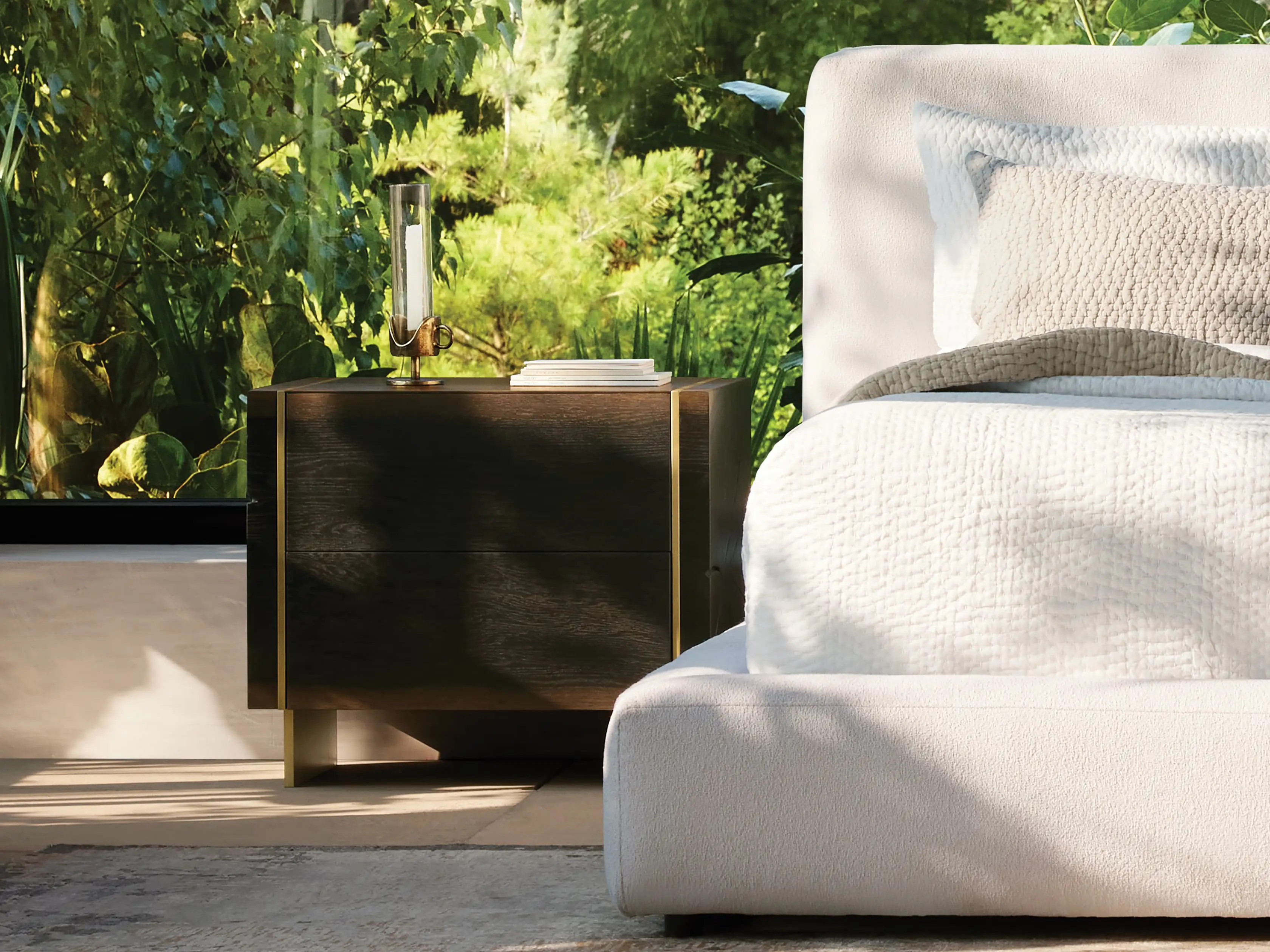 Mihaela Closed Nightstand | Arhaus