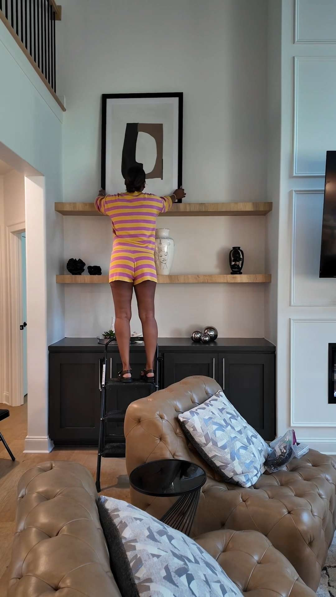 Wayfair had me a chokehold with these framed wall art pieces 🥵 I can’t decide between black and silver.  

 #LTKHome