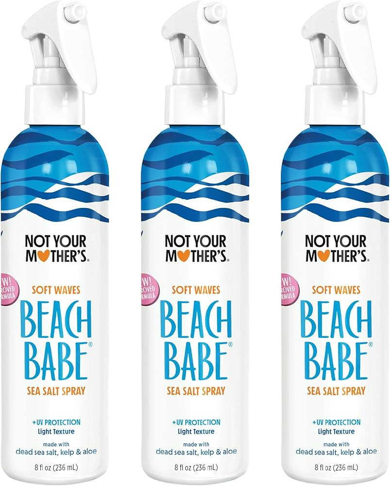 Not Your Mother's Beach Babe Soft Waves Sea Salt Spray (3-Pack) - 8 fl oz - Softening Spray for T... | Amazon (US)