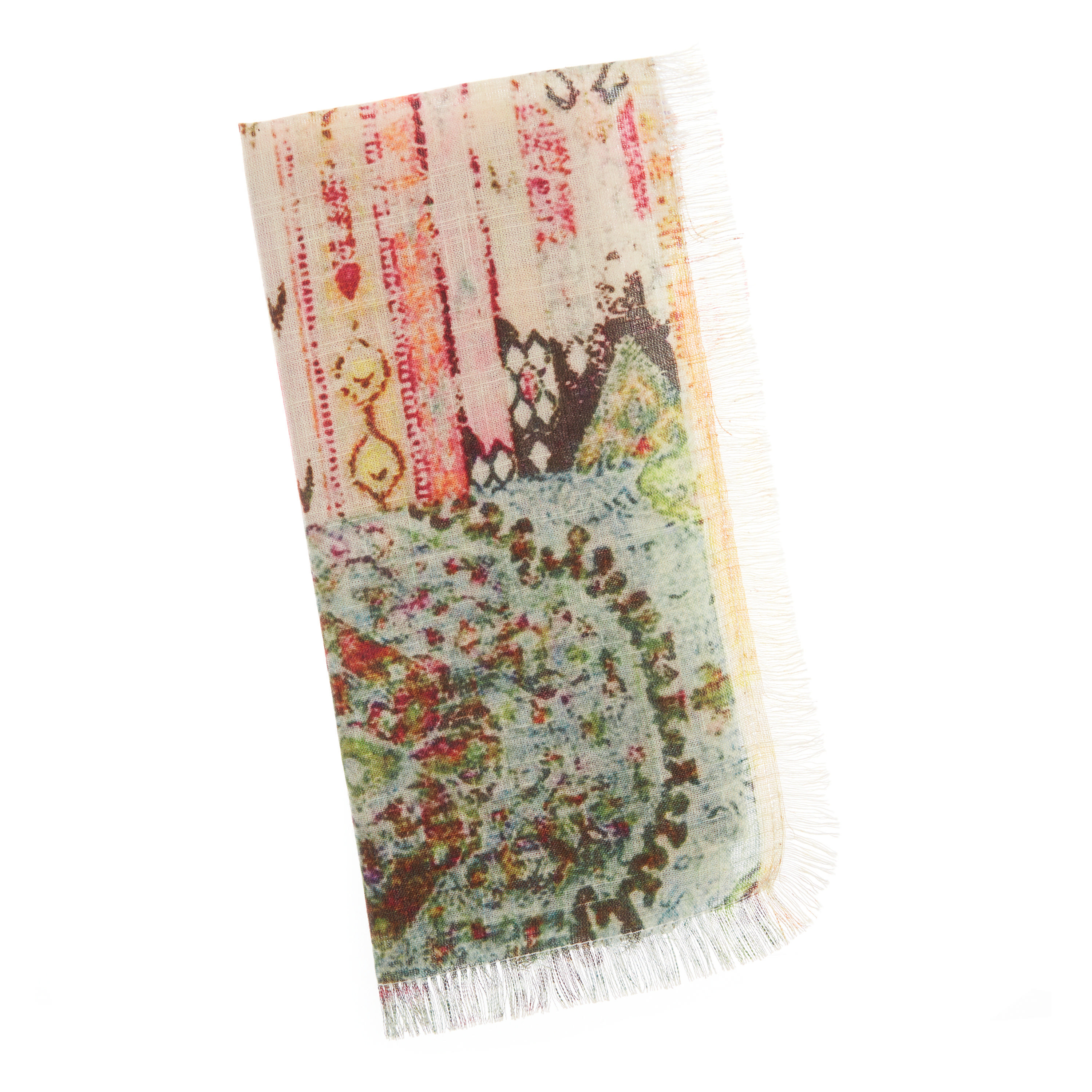 Multicolor Patchwork Haveli Napkins Set of 4 | World Market