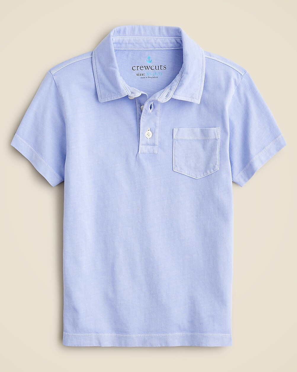 Kids' short-sleeve garment-dyed polo shirt | J. Crew US