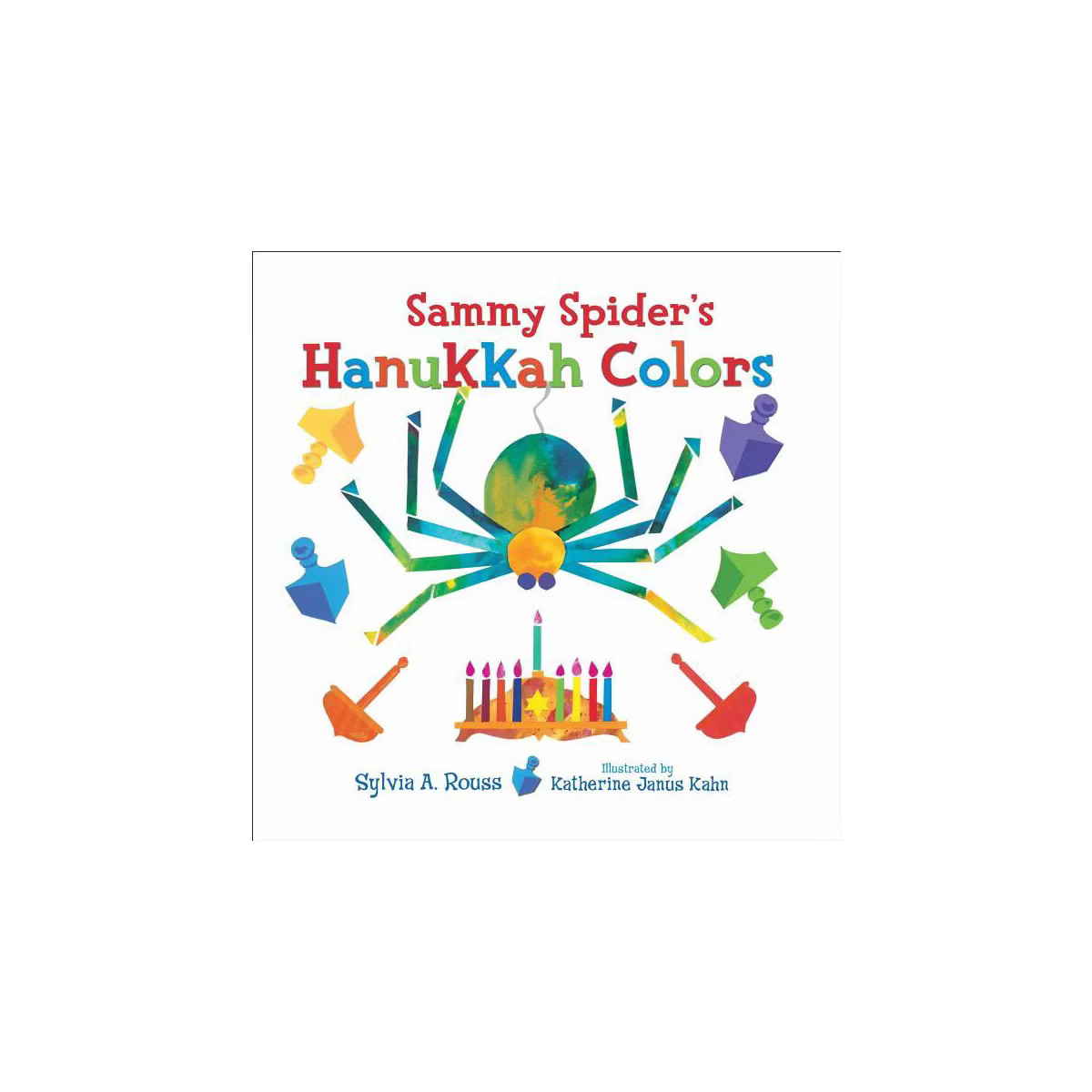 Sammy Spider's Hanukkah Colors - (Very First Board Books) by  Sylvia A Rouss (Hardcover) | Target