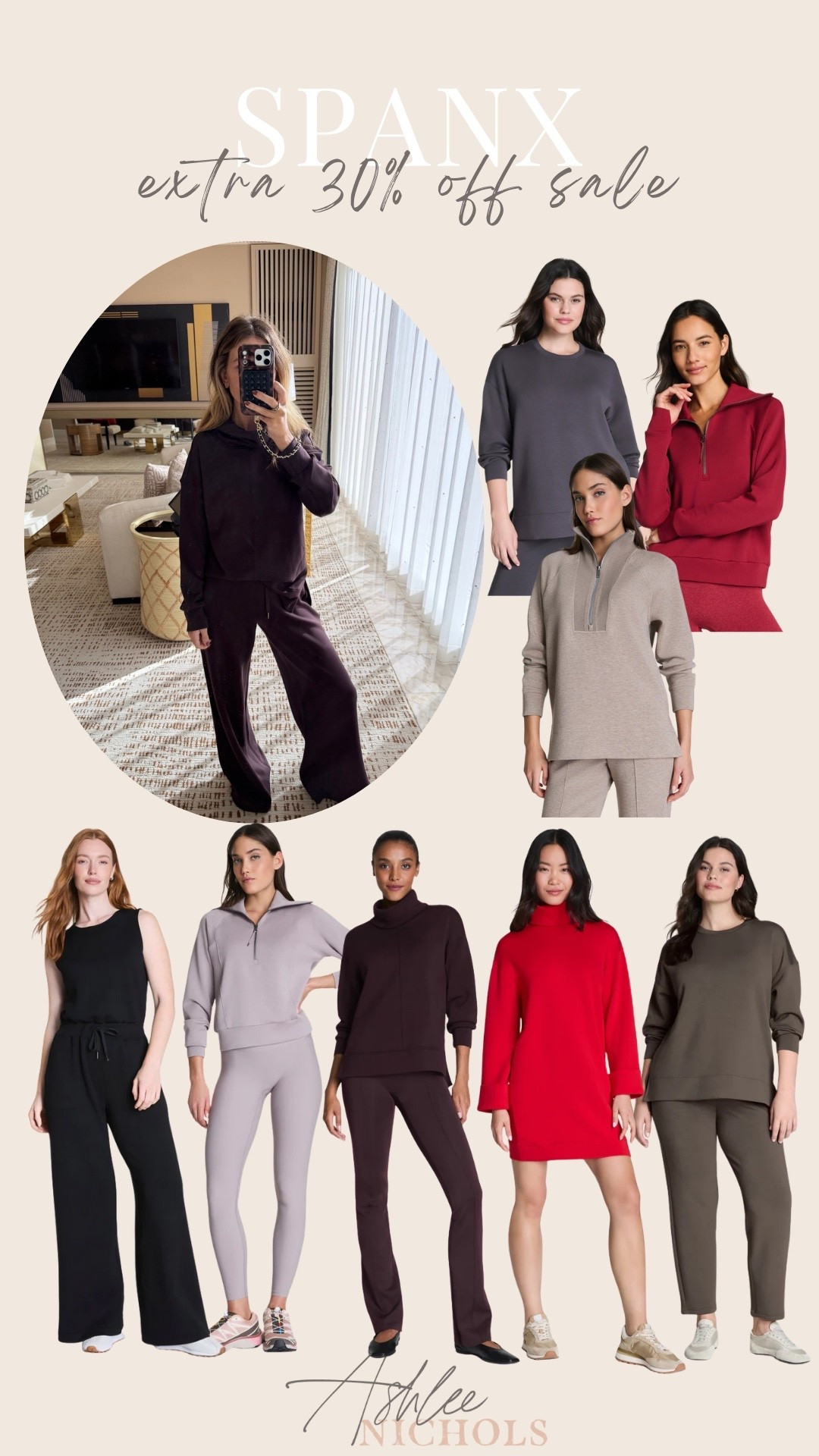 Extra 30% off Spanx sale!

Athleisure, matching set, travel outfit, jumpsuit

#LTKSaleAlert #LTKSeasonal #LTKTravel