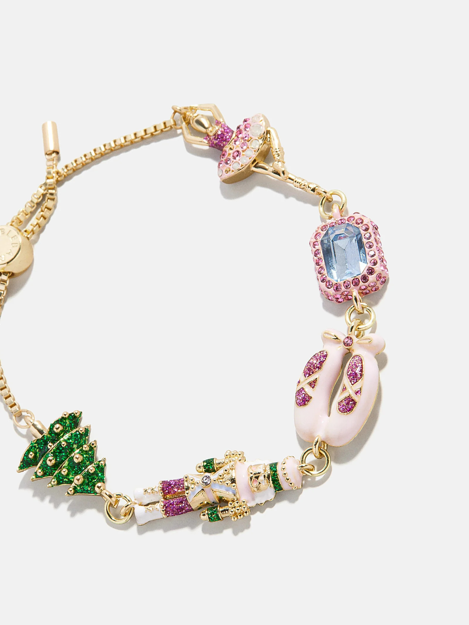 Nutcracker Ballet Christmas Charm Bracelet - Nutcracker | BaubleBar