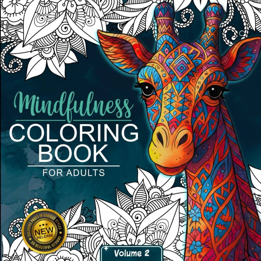Mindfulness Coloring Book For Adults: For Mindful People | Feel the Zen With Stress Relieving Des... | Amazon (US)