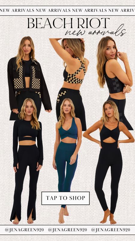 Beach Riot New Arrivals | Checkered Jacket | Athletic Outfit | Athleisure | Gym Outfit | Checkered Sports Bra | Flare Leggings | Cutout Jumpsuit 

#LTKfindsunder100 #LTKstyletip #LTKfitness