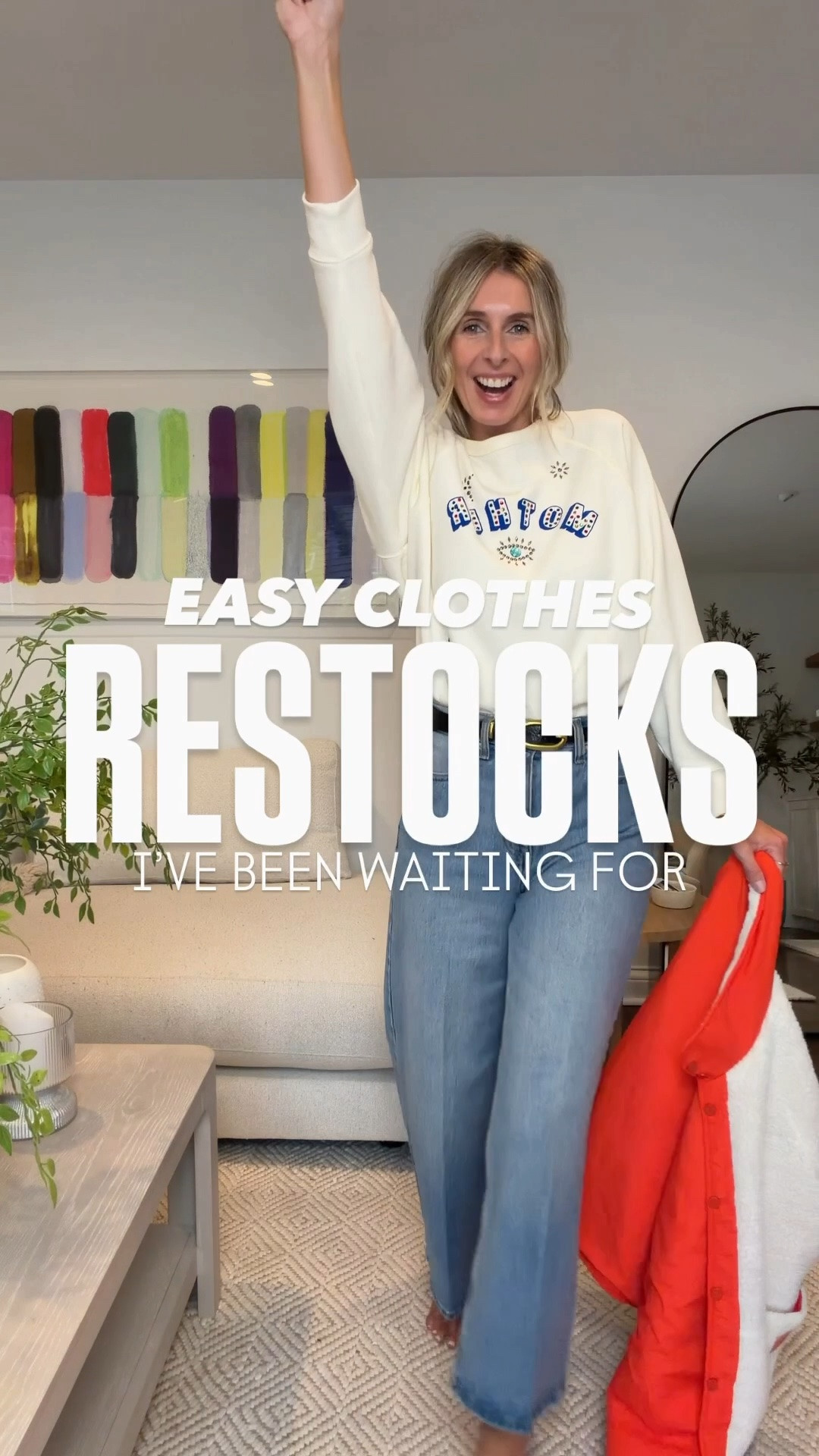 the easy clothes restocks i’ve been waiting for!!! sizing below…

the jacket they can not keep in stock. i tried to get this last year and missed out - wearing the m/l

and these jeans went viral in the light blue this summer, had to try the dark grey for the cooler months. so bloody good! wearing the small.

linked some other pieces that caught my eye too! 

✨✨✨✨✨✨✨✨✨✨✨✨

fall style. fall fashion 2026, easy outfit, effortless style, midlife style, over 40 style, fall jackets, fall shoes. grey denim. black jeans. wide leg jeans. viral jeans.

#LTKootd #LTKgrwm #LTKOver40