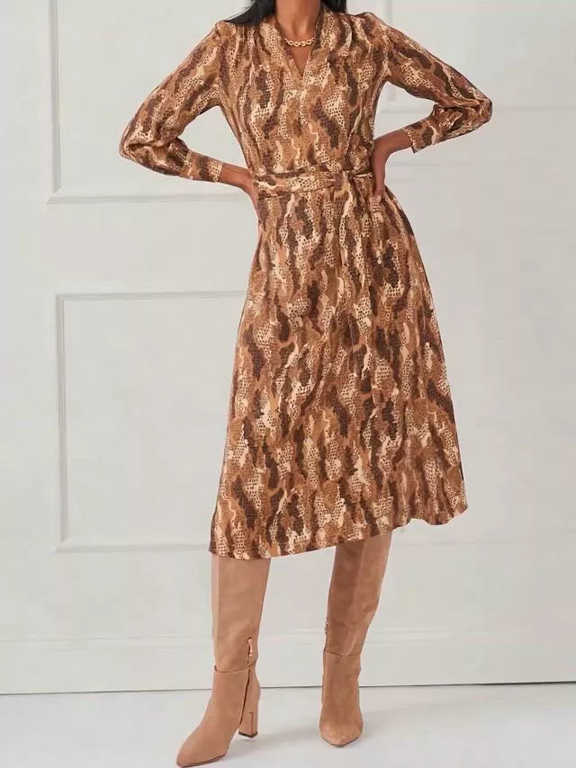 Portia Dress in Grasslands | J.McLaughlin