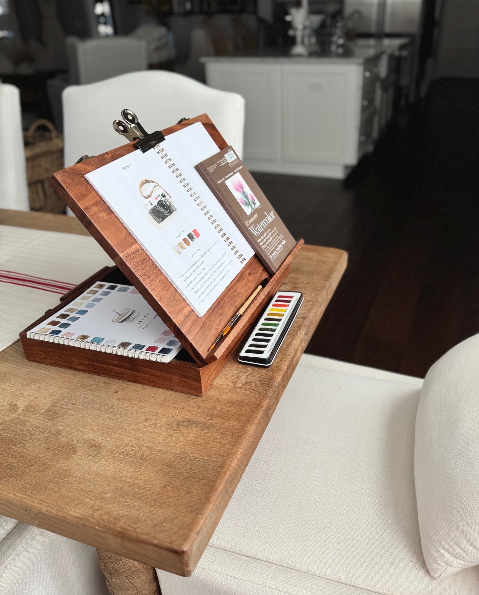 Fueling my creativity with this new easel.