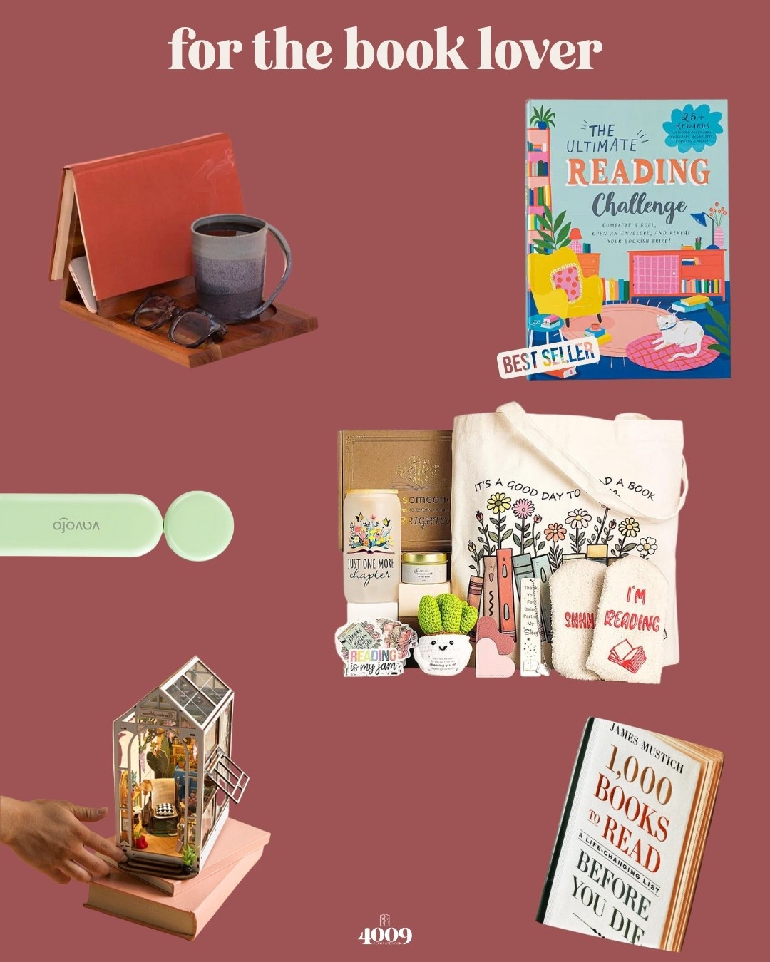 The perfect gifts for the book lovers in your life this year  

Book light 
Reading chalk 
100 books to read
Storybook


#LTKFindsUnder100 #LTKGiftGuide #LTKFindsUnder50