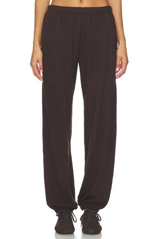 Eterne Boyfriend Lightweight French Terry Pocket Sweatpant in Espresso from Revolve.com | Revolve Clothing (Global)