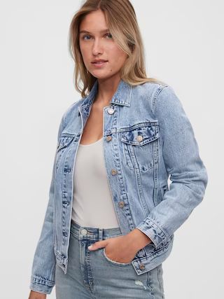 Icon Denim Jacket With Washwell™ | Gap (US)