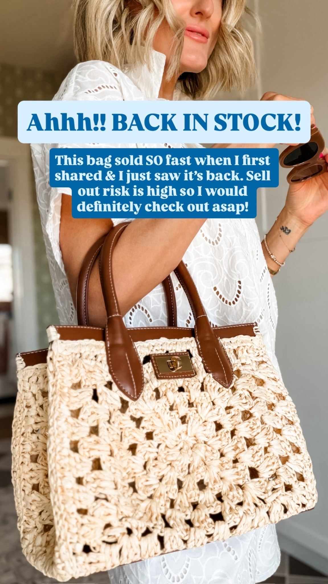 Hurry & grab this bag before it sells out again! So chic! 😍

Loverly Grey, Ann Taylor, straw bag, straw purse 

#LTKootd #LTKSeasonal