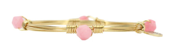 The Morgan Bangle - Strawberry Pink | Bourbon and Boweties
