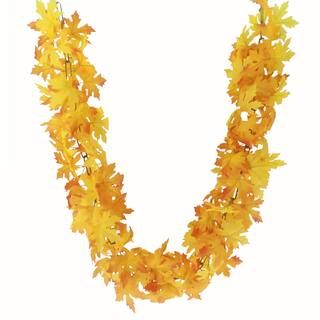 6ft. Gold Velvet Maple Leaf Chain Garland by Ashland® | Michaels Stores