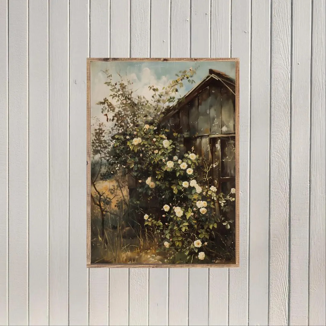 Blooms in Unexpected Places Canvas Printed Sign - Etsy | Etsy (US)