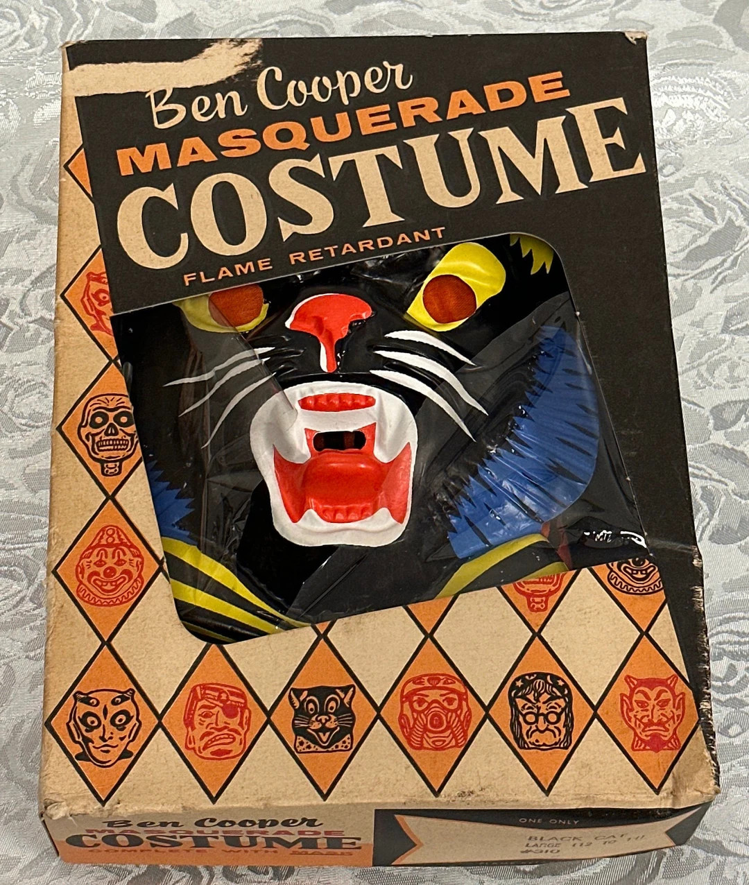 Vintage Ben Cooper Masquerade Costume Black Cat #310 In the Box Halloween | Etsy (US)