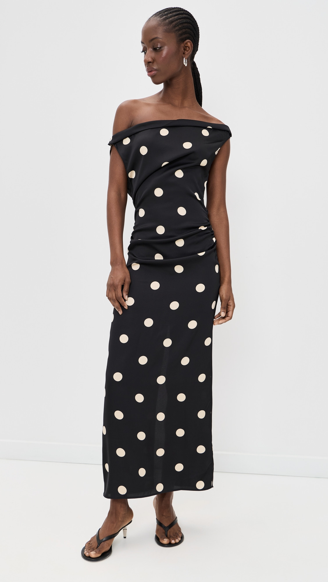 Lioness Sweetheart Maxi Dress NOIR POLKA XXL | Shopbop