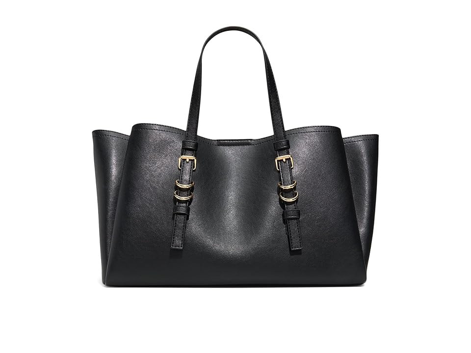 ALDO Meleahh Satchel Women's Handbags Black, Polyurethane | Zappos