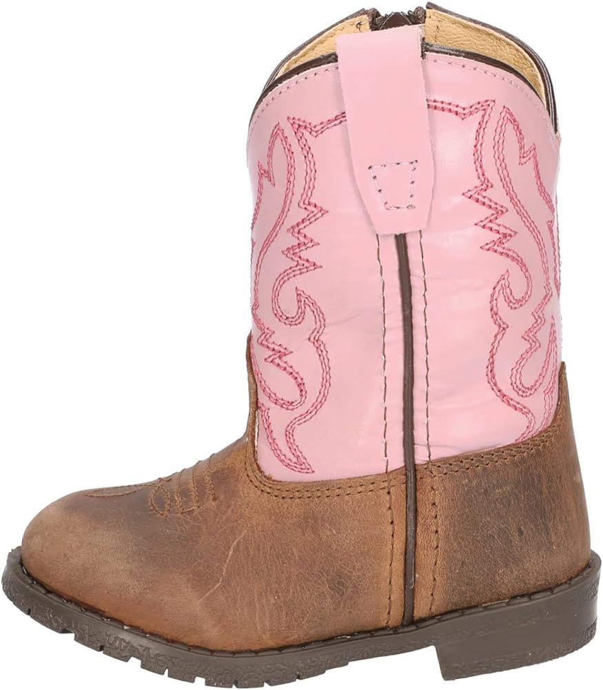 Smoky Mountain Boots | Hopalong Series | Toddler Western Boot | U-Toe | Genuine Leather | TPR Sole & | Amazon (US)