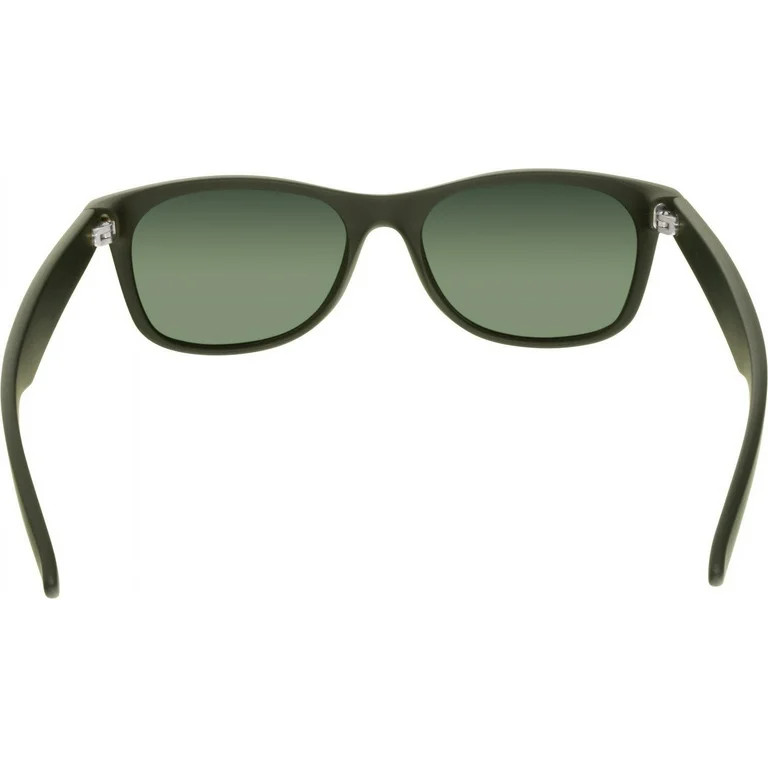 Ray-Ban Men's Polarized New Wayfarer RB2132-622/58-55 Black Oval Sunglasses | Walmart (US)