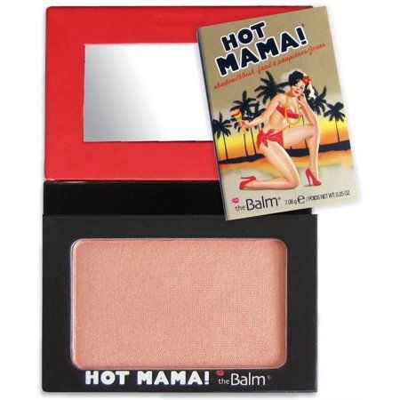 the Balm Hot Mama! Shadow/Blush - Pinky Peach 0.23 oz Shadow Blush | Walmart (US)