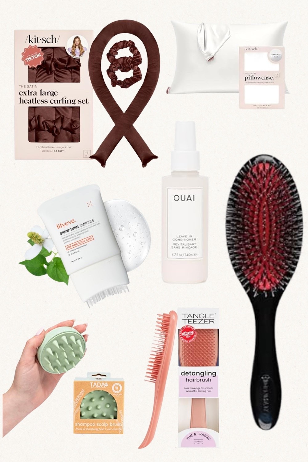 Hair products that have been wonderful for my hair regrowth journey! I have thin to medium hair that air dries wavy, brushes out frizzy, but blow dries straight. 🤎 

Postpartum hair loss definitely hit me hard, so my hair regrowth journey has been important to me! I used dermatologist recommendations, online reviews, friends’ favorite products, and even ChatGPT advice! These are the items that I am using and loving now 💕



#LTKSaleAlert #LTKBeauty #LTKmomlife