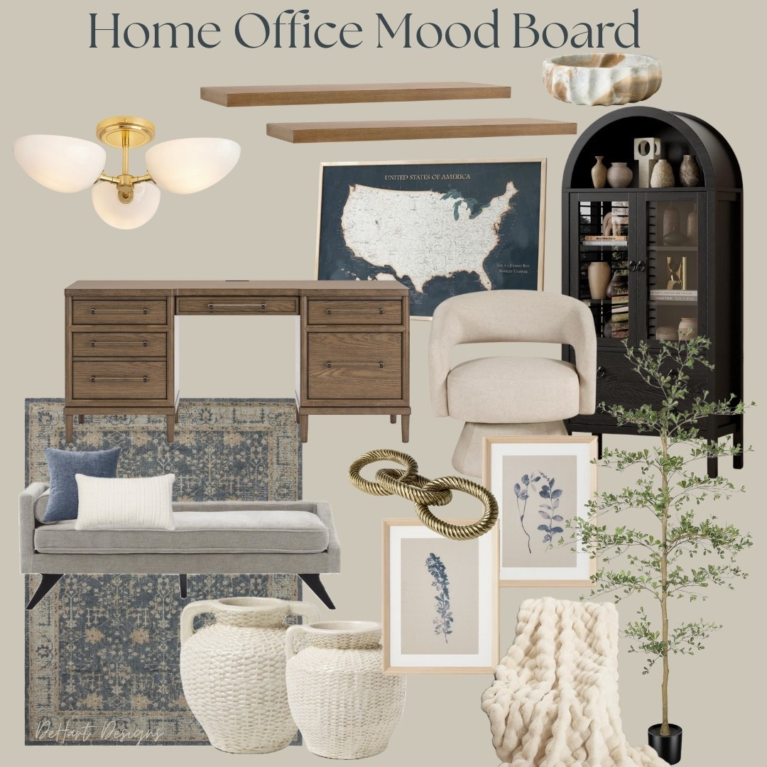 Home office mood board 

#LTKHome