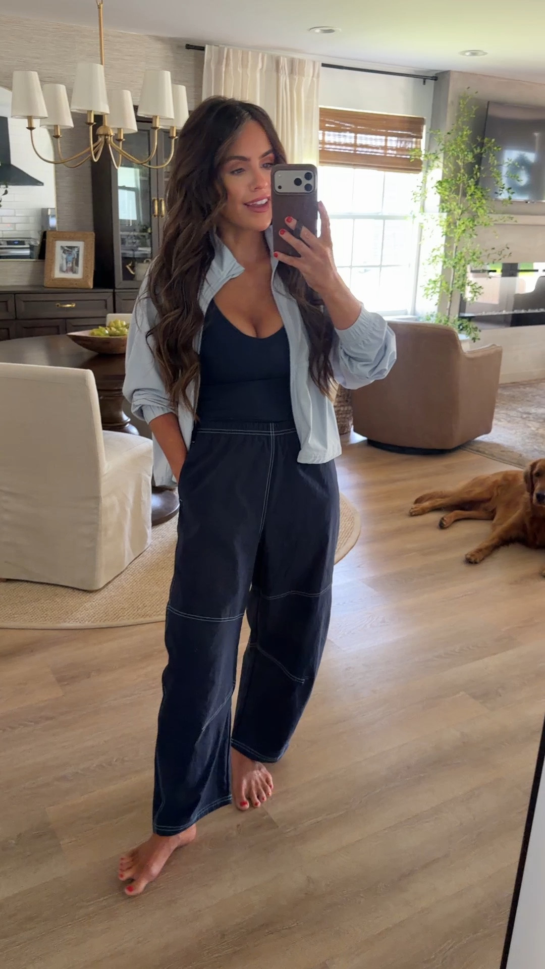 @Aerie new arrivals! Wearing a small in top, xs in pants

Casual outfit, mom outfit, barrel pants, tank top, easy outfit, summer outfit, realistic outfit, pants, track pants,

#LTKgrwm #LTKootd #LTKSaleAlert