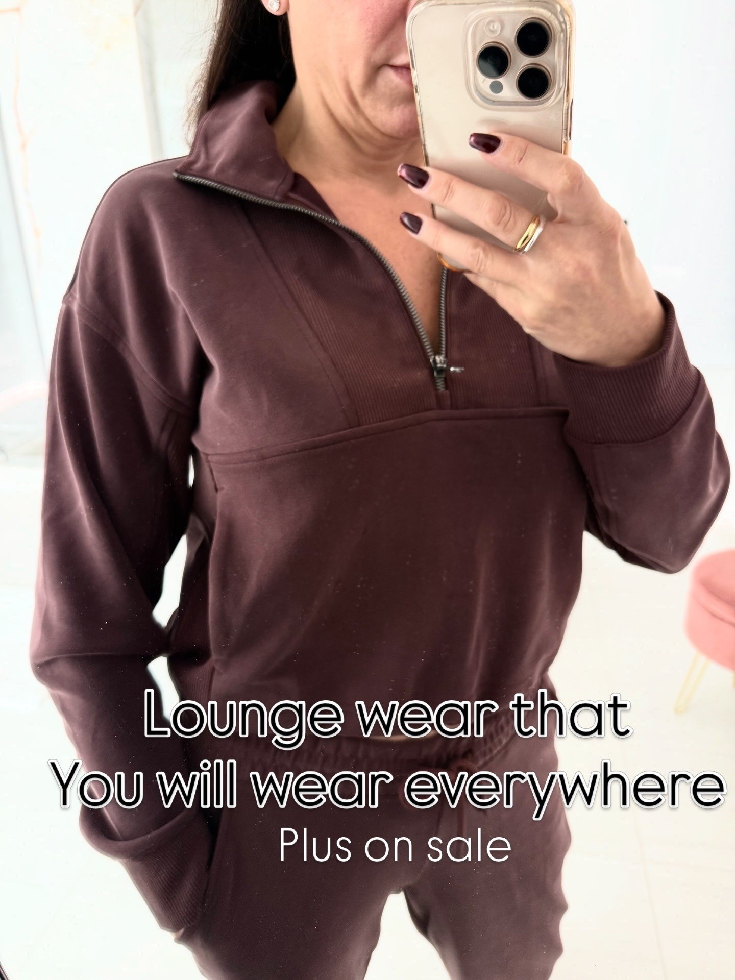 Sale Alert lounge wear I am wearing on repeat. 

#LTKmomlife #LTKSaleAlert #LTKootd