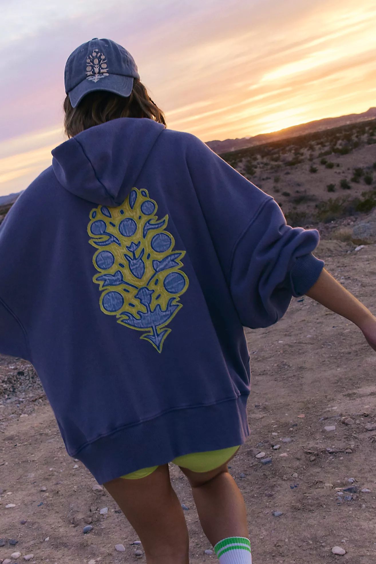 Sprint To The Finish Logo Hoodie | Free People (Global - UK&FR Excluded)