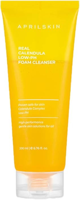 APRILSKIN Calendula Low pH Gel Cleanser | Vegan, Cruelty Free | Dry, Sensitive, Acne-Prone Skin| ... | Amazon (US)