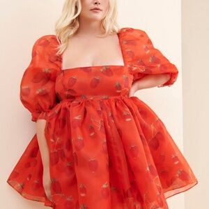 The Strawberry Puff Dress🍓 | Poshmark