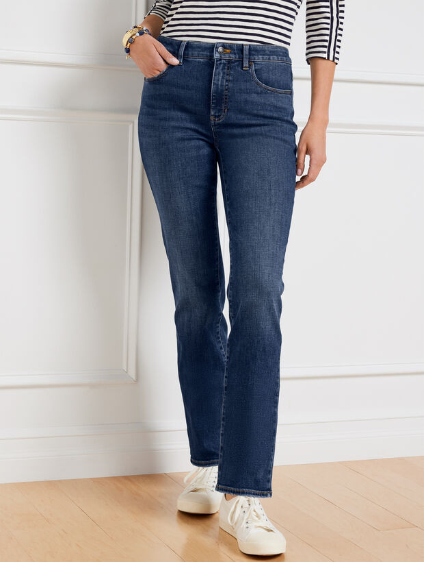Straight Leg Jeans - Amagansett Wash | Talbots