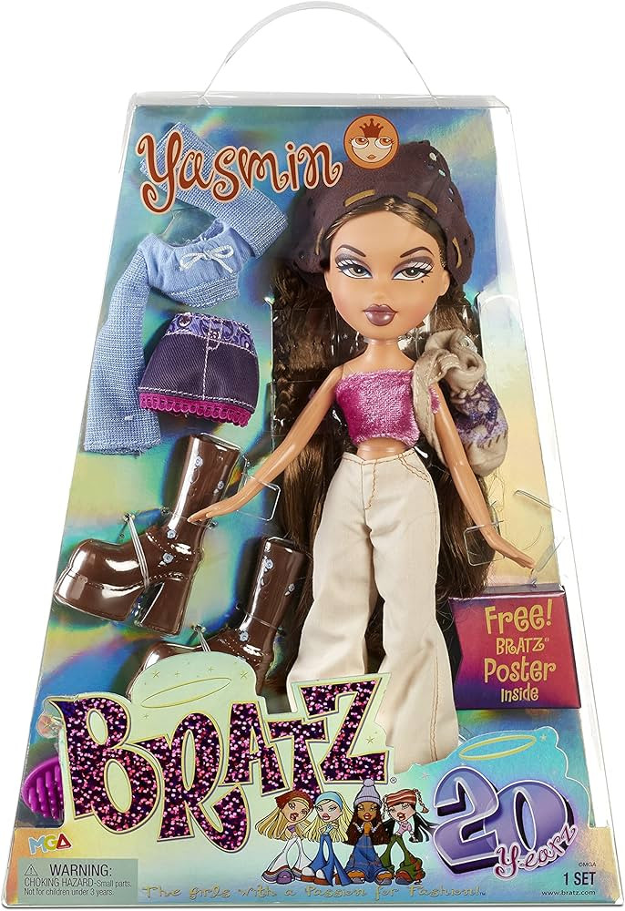 Bratz 20 Yearz Special Anniversary Edition Original Fashion Doll Yasmin with Accessories and Holo... | Amazon (US)